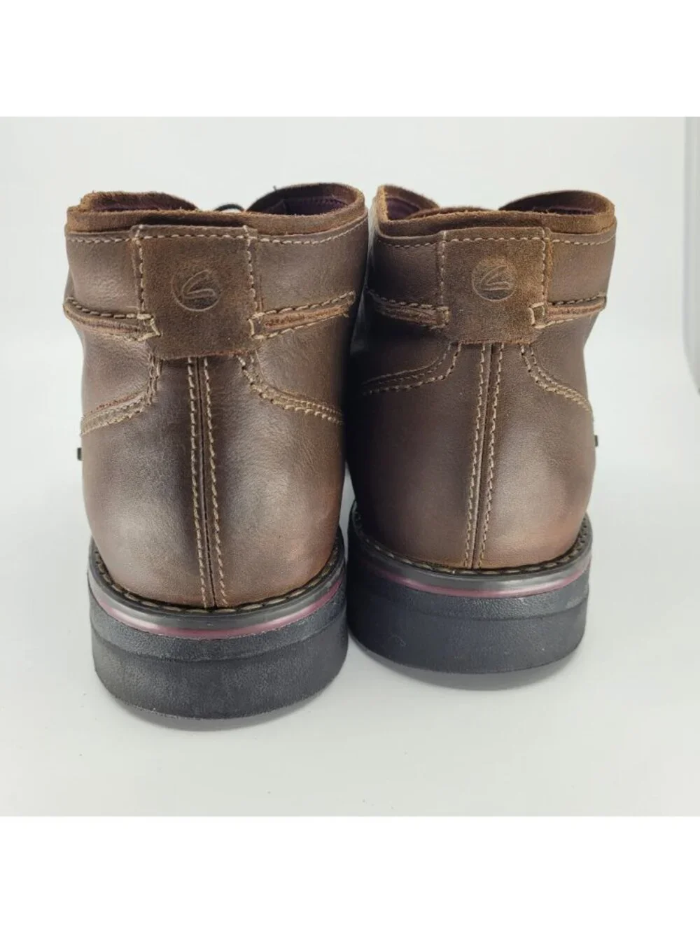 Clarks Morris Peak Waterproof Chukka Boots Men's Size 11 M EU 44.5 Brown Leather